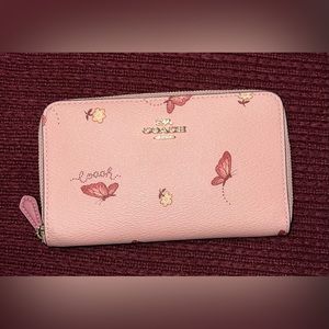 Coach rose wallet